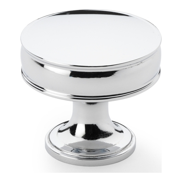 AW808-38-PC • 38mm • Polished Chrome • Alexander and Wilks Lynd Cupboard Knob